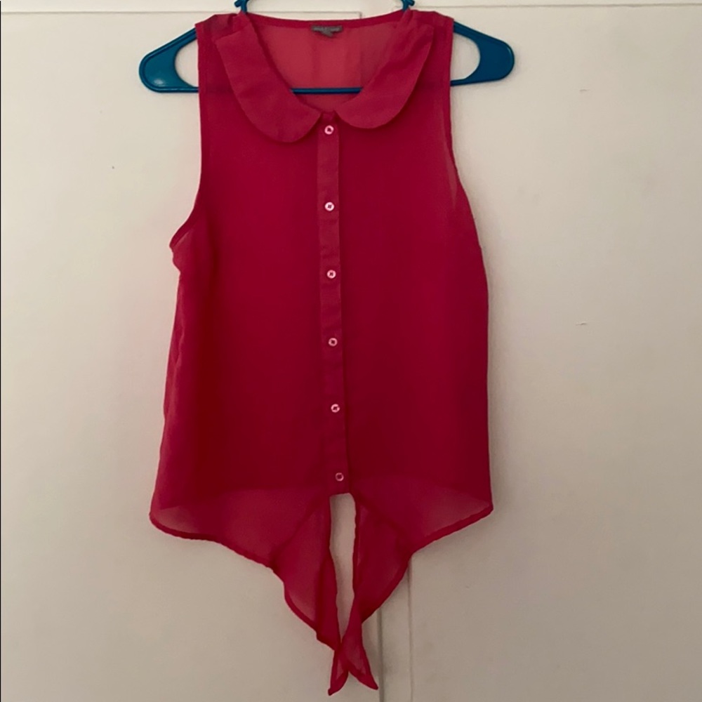 Pink top